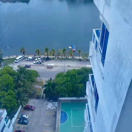 Comfortable Apt By The With 180º Ocean Views * Cartagena